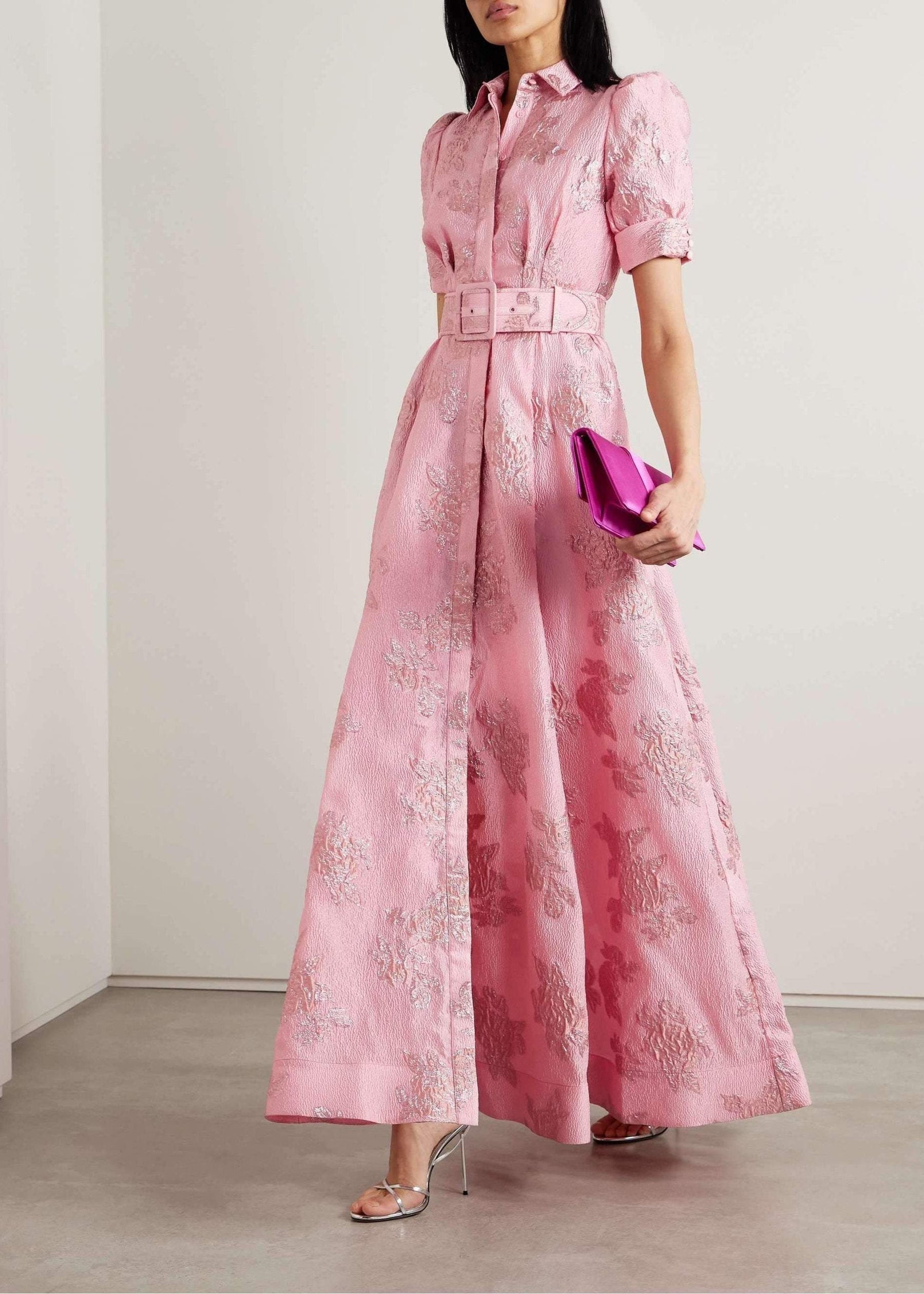 Maelina | Robe Designer À Motif Floral Et Silhouette Élégante