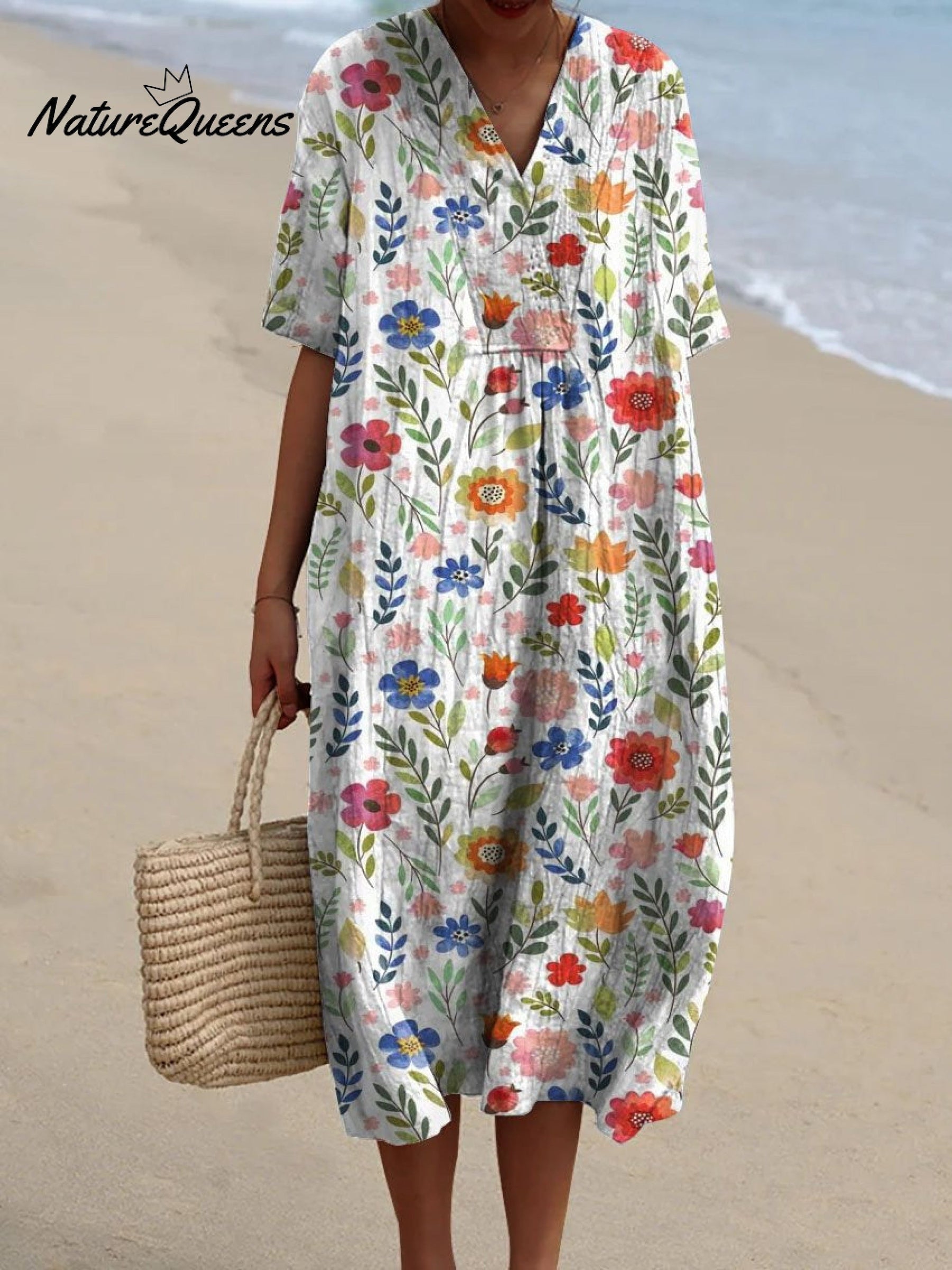 Fritz | Robe Légère À Imprimé Fleuri Vintage