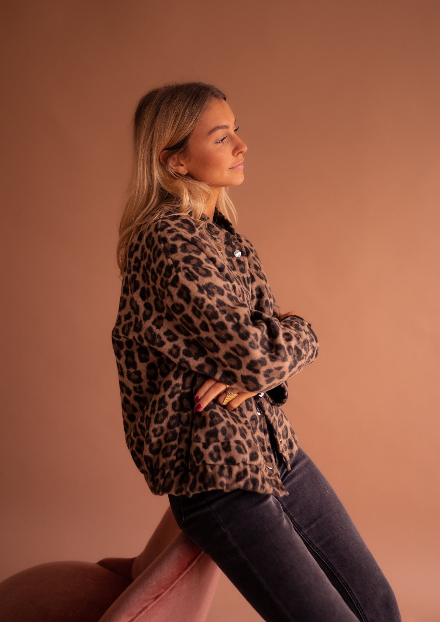 Veste Bomber Léopard