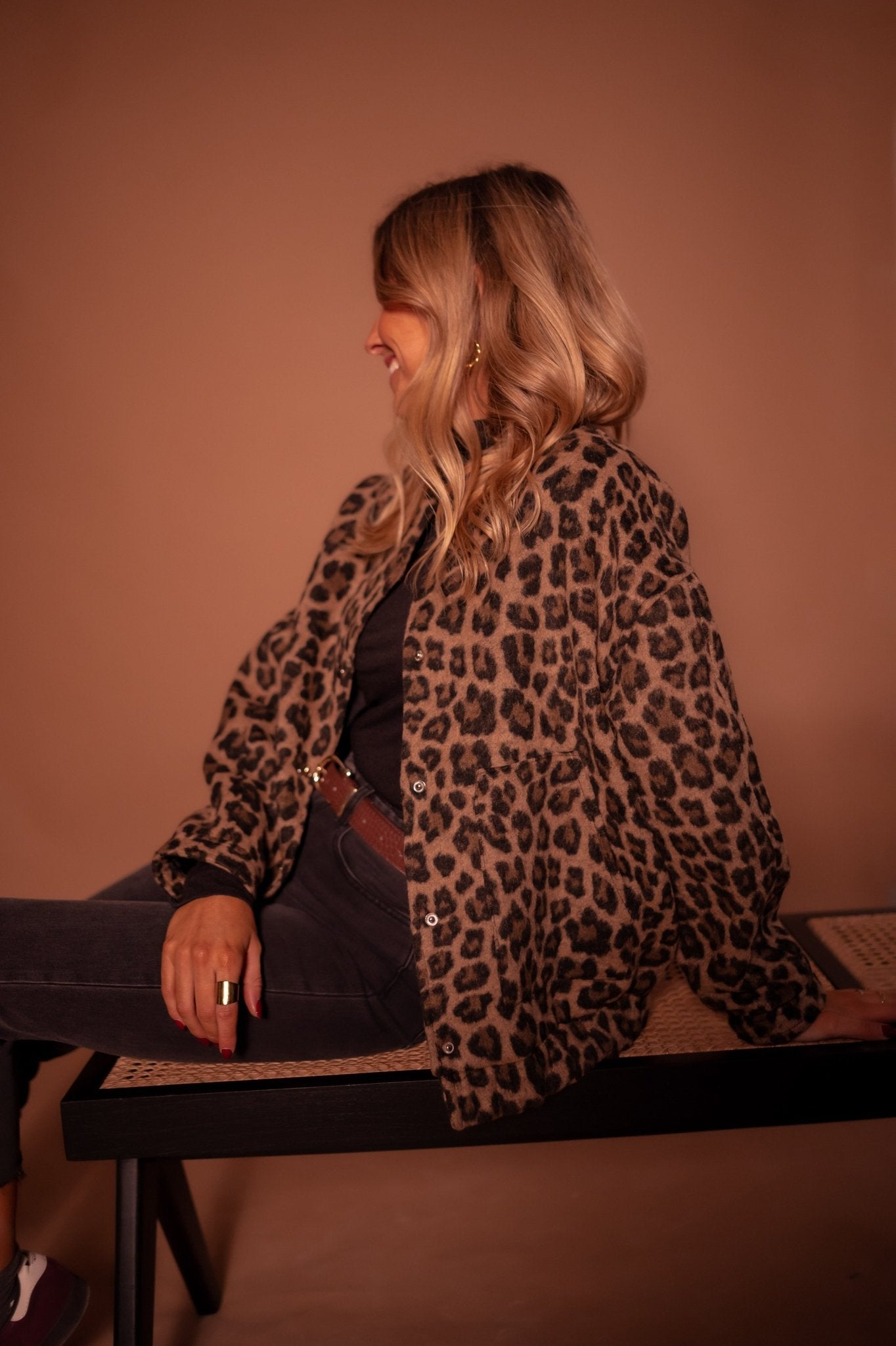 Veste Bomber Léopard