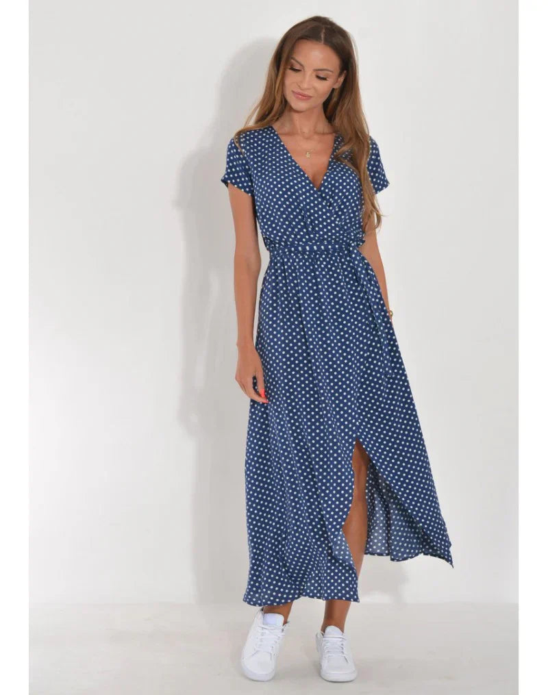 Susanne | Robe Élégante À Col En V