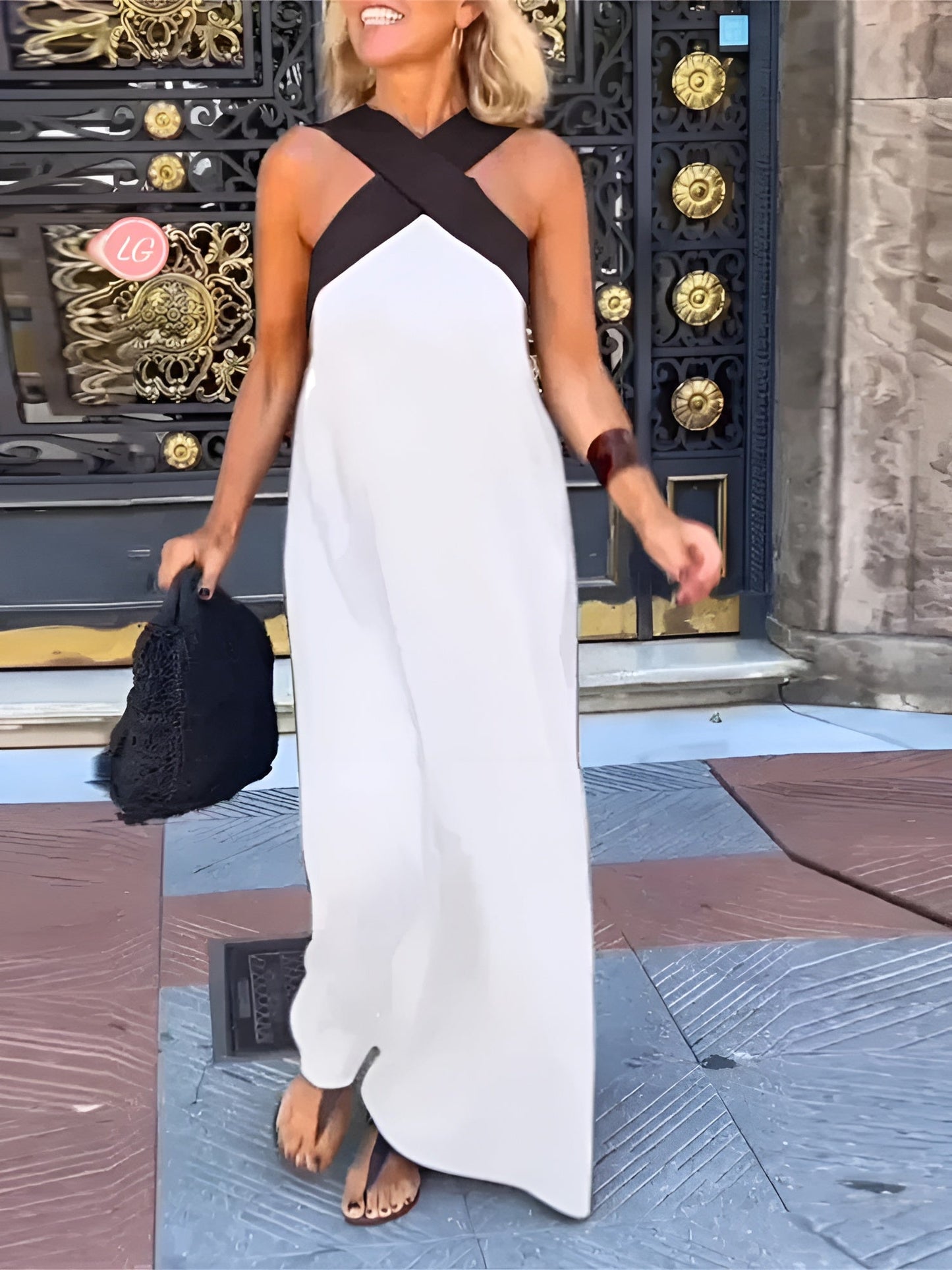 Clara | Robe Croisée Fluide Et Féminine Pour L’Été