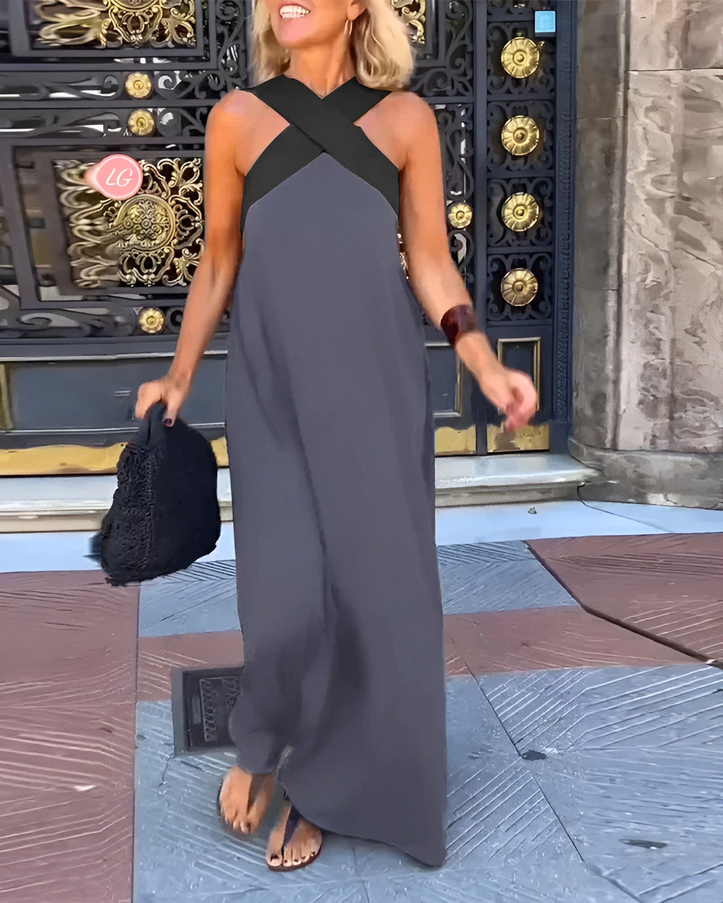 Clara | Robe Croisée Fluide Et Féminine Pour L’Été