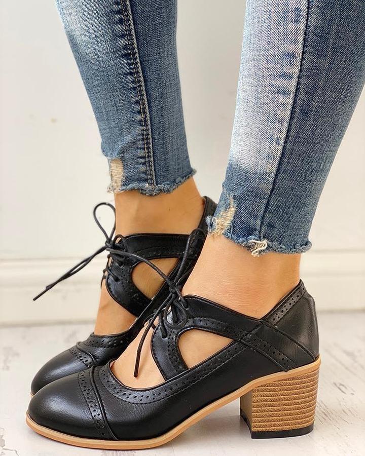 Faye | Chaussures Orthopédiques Vintage Pour Élégance Quotidienne