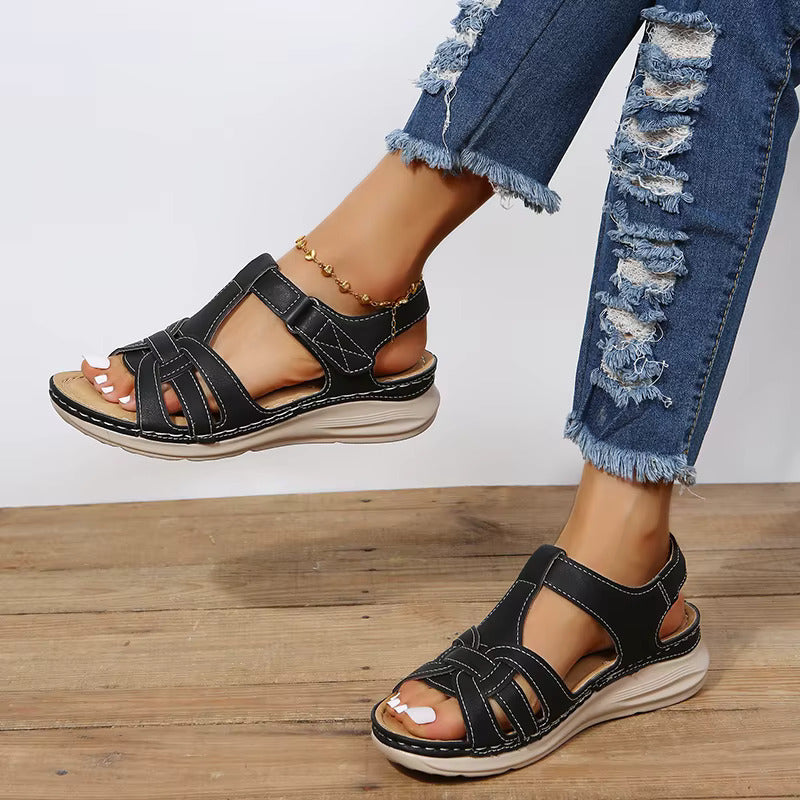 Noémie | Sandales Orthopédiques En Cuir Pour Femme