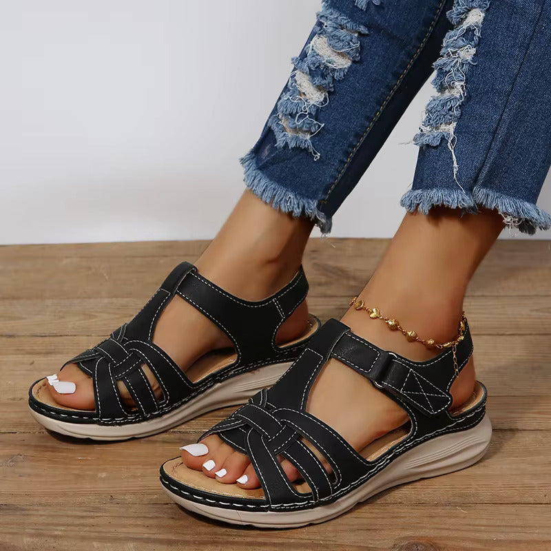 Noémie | Sandales Orthopédiques En Cuir Pour Femme
