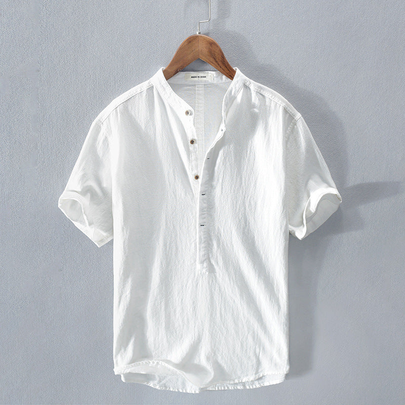 Sebastian | Chemise D'Été En Lin Mélangé