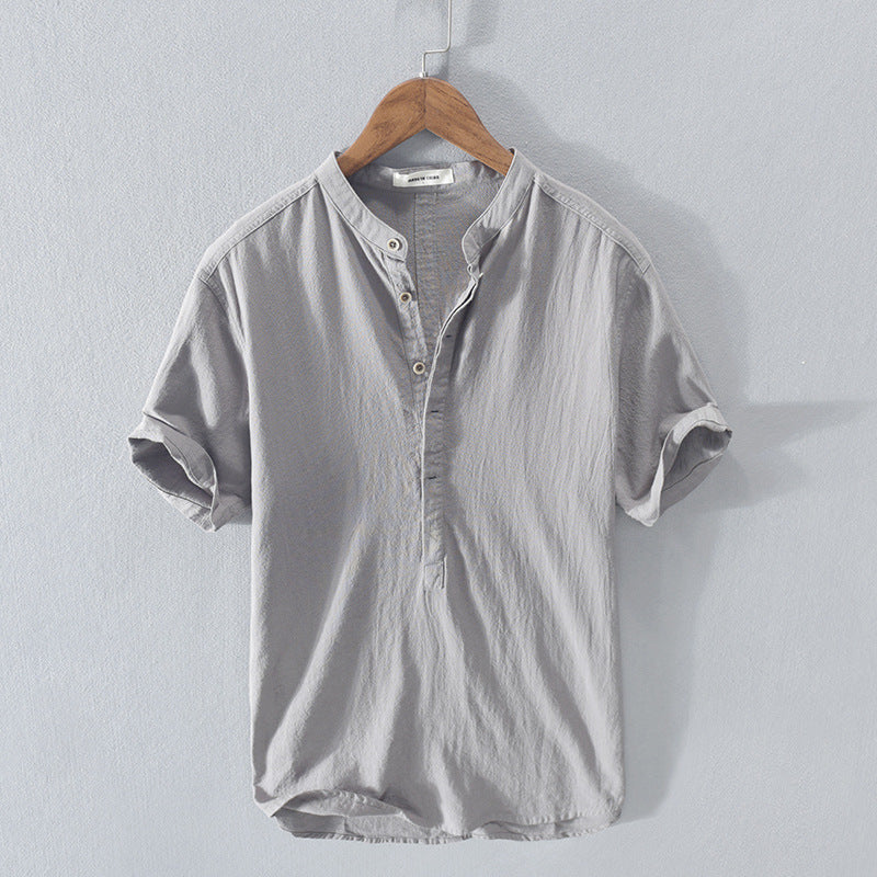 Sebastian | Chemise D'Été En Lin Mélangé