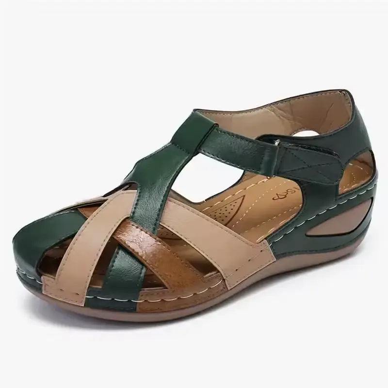 Shari | Sandales Orthopédiques Au Style Vintage