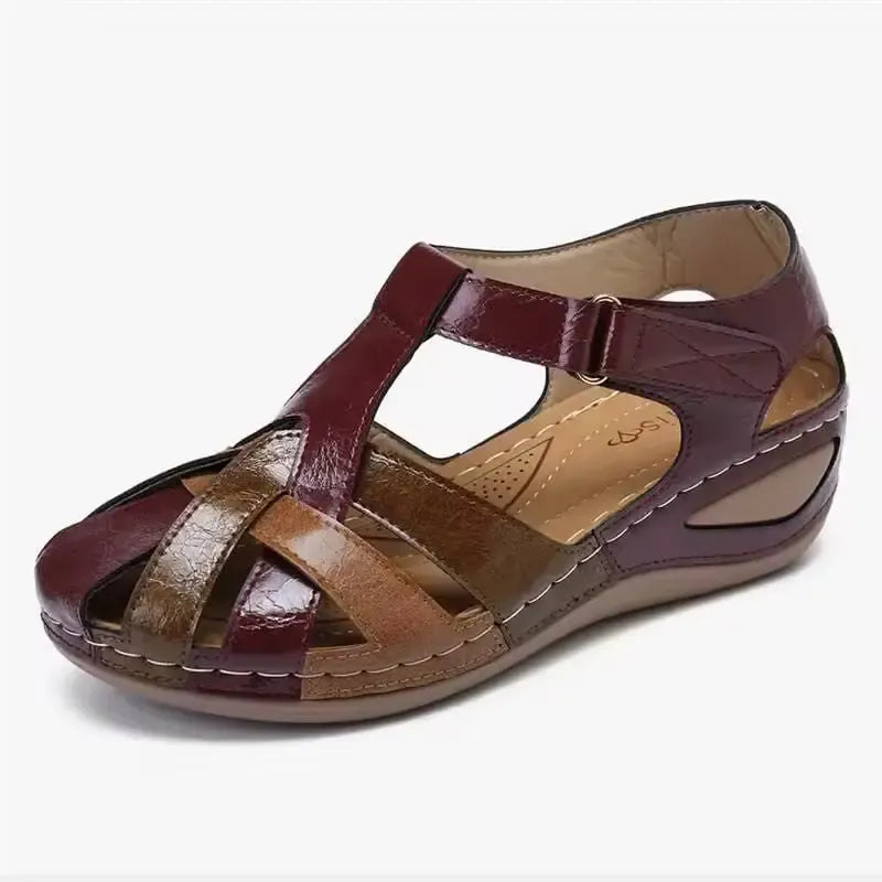 Shari | Sandales Orthopédiques Au Style Vintage