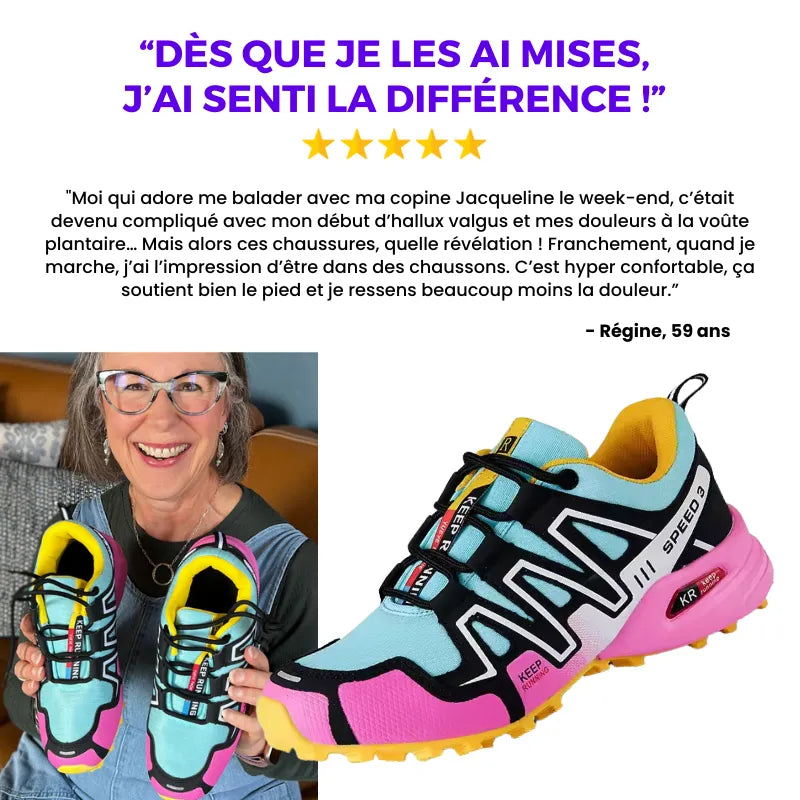Baskets De Marche Orthopédiques | Confort & Entretien