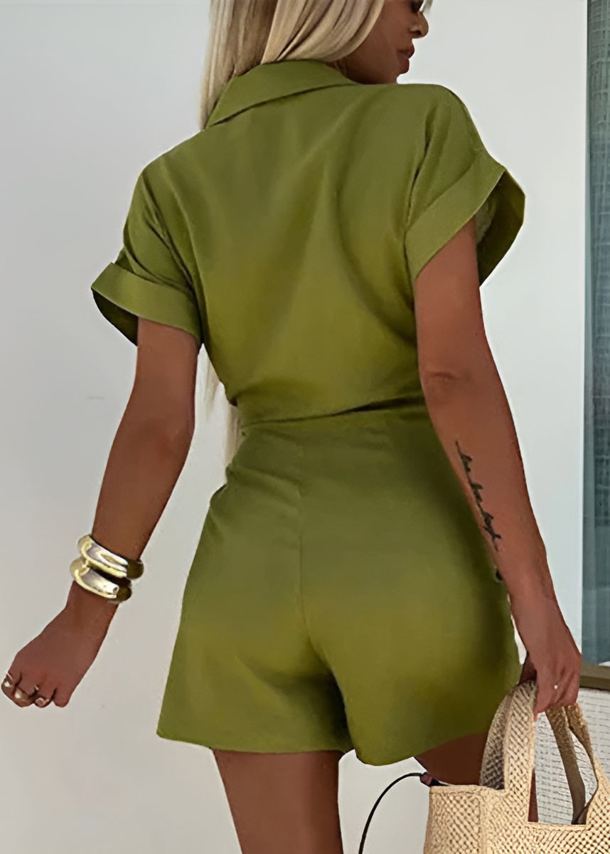 Belle | Combinaison Légère À Nœud Taille