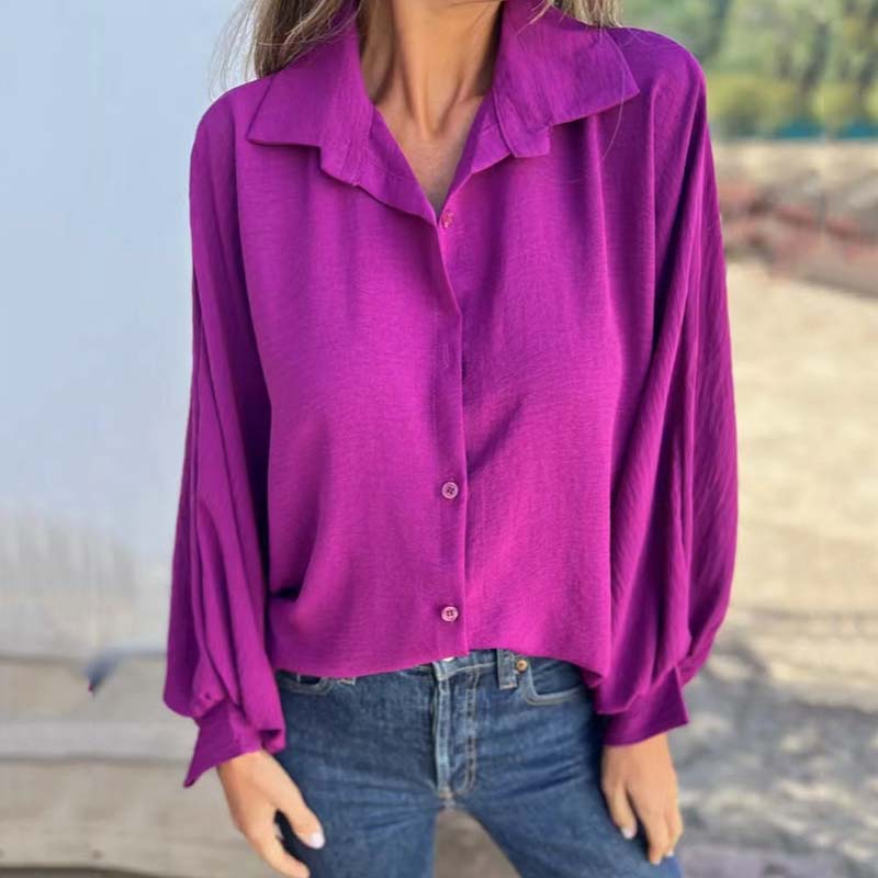 Jamaica | Blouse Classique À Manches Longues Et Coupe Épurée
