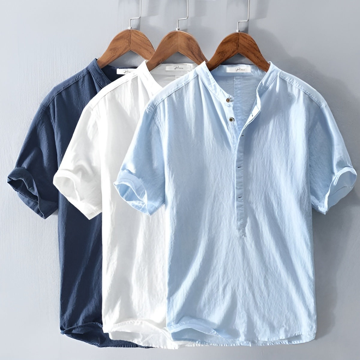 Sebastian | Chemise D'Été En Lin Mélangé