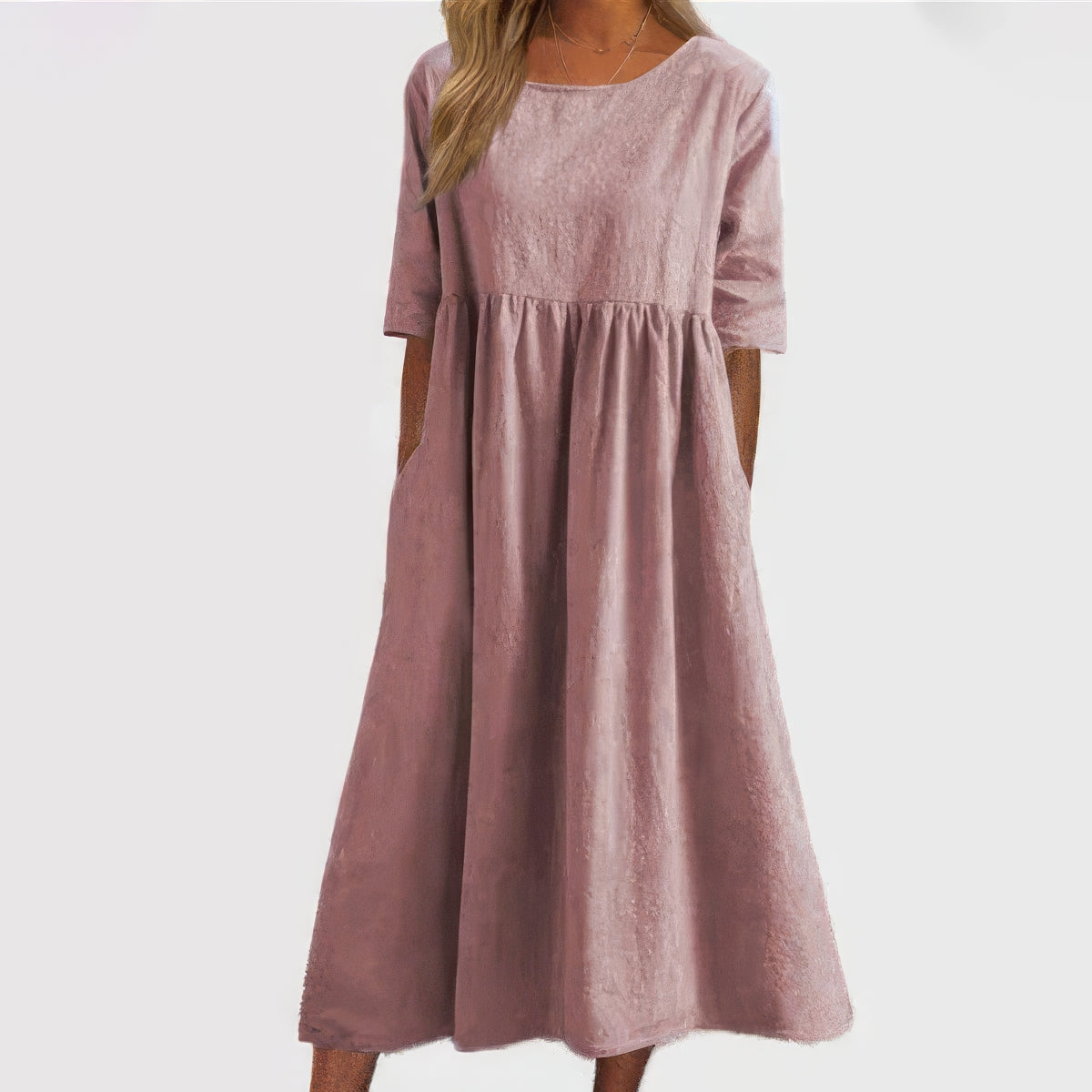 Élodie | Robe Trapèze Polyvalente Et Confortable