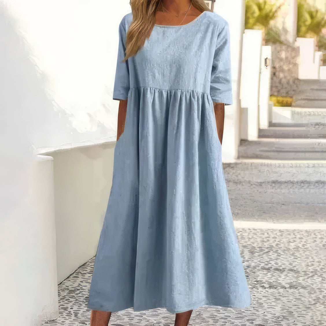Élodie | Robe Trapèze Polyvalente Et Confortable