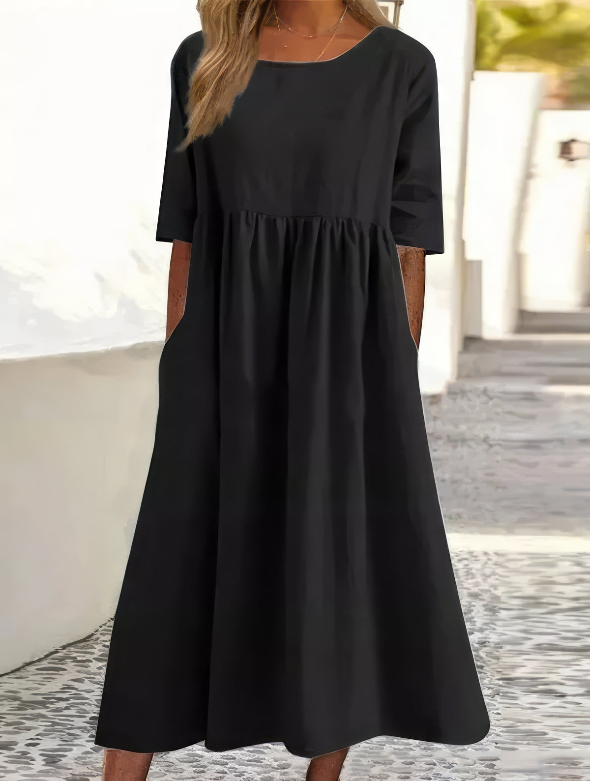 Élodie | Robe Trapèze Polyvalente Et Confortable