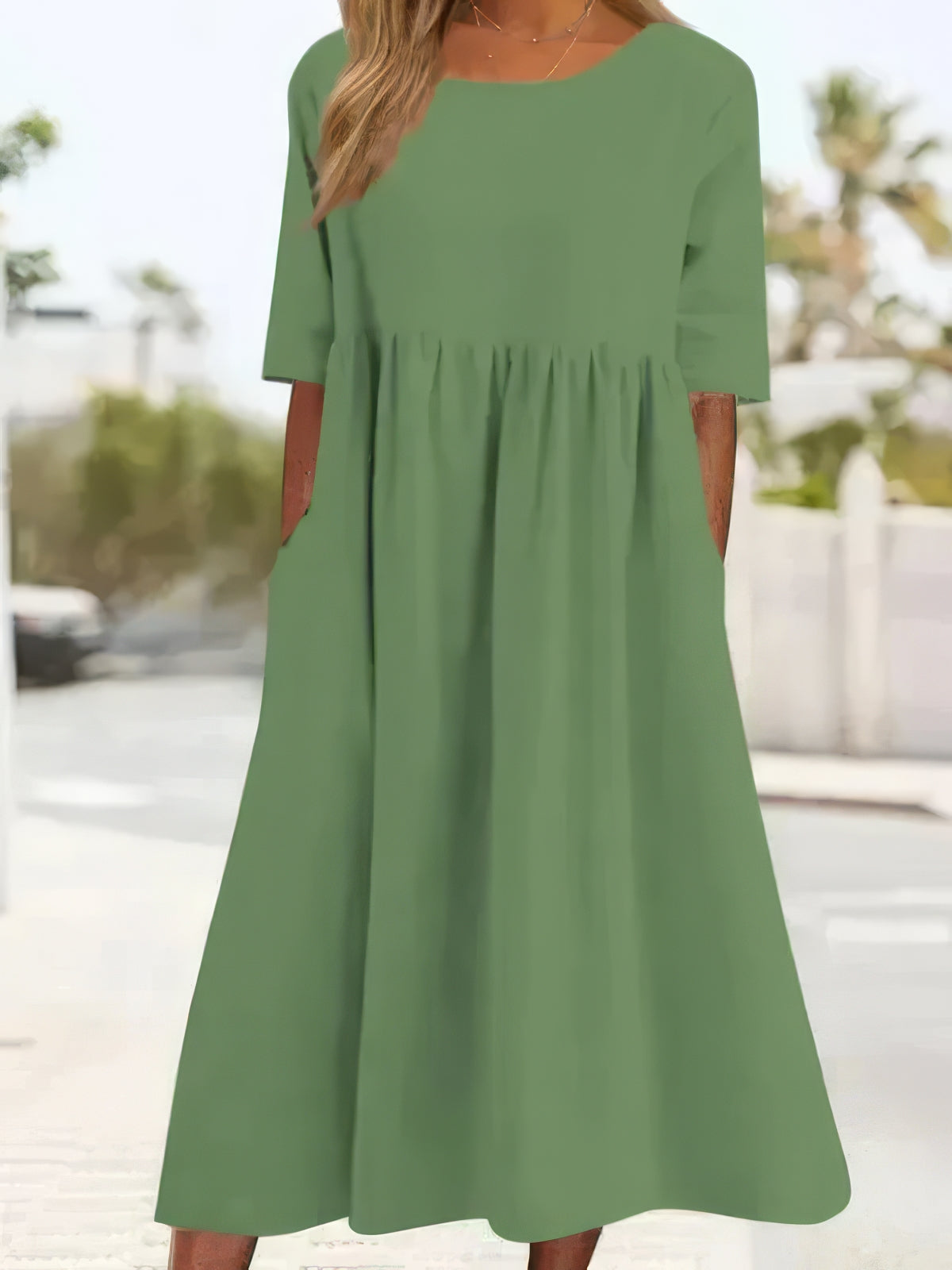 Élodie | Robe Trapèze Polyvalente Et Confortable