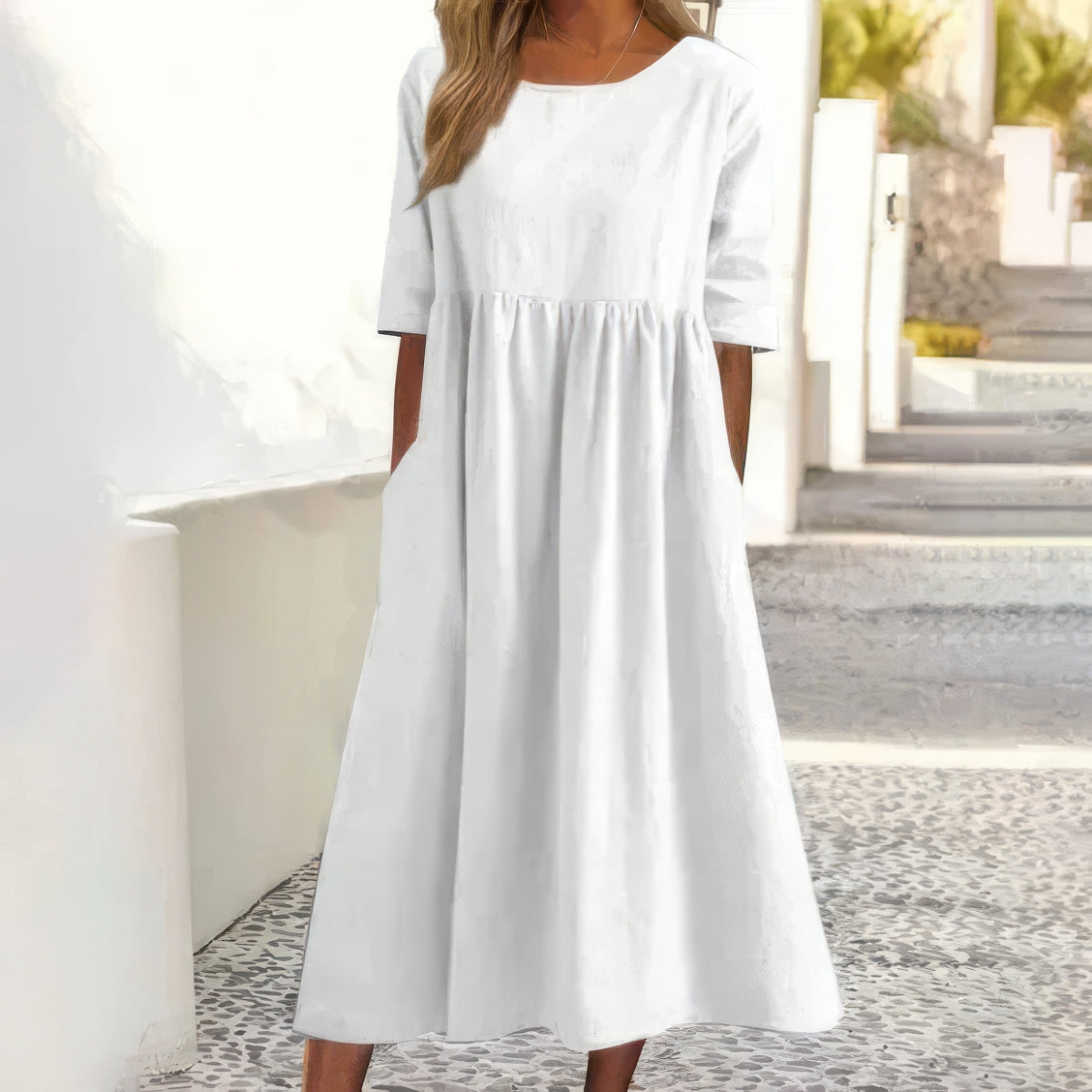 Élodie | Robe Trapèze Polyvalente Et Confortable