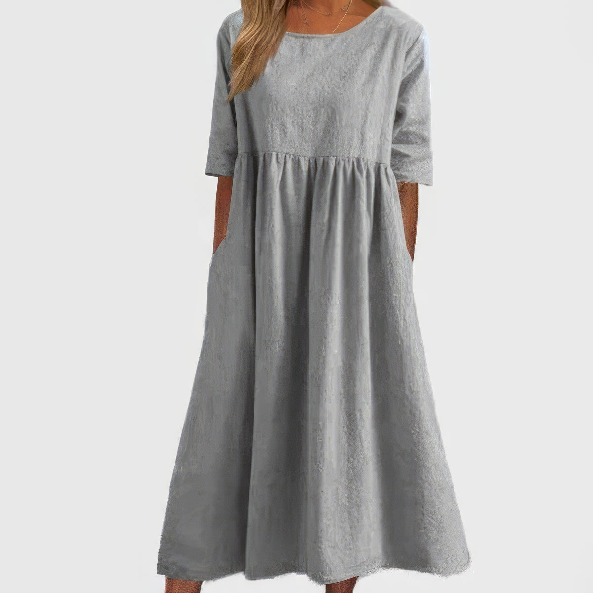 Élodie | Robe Trapèze Polyvalente Et Confortable