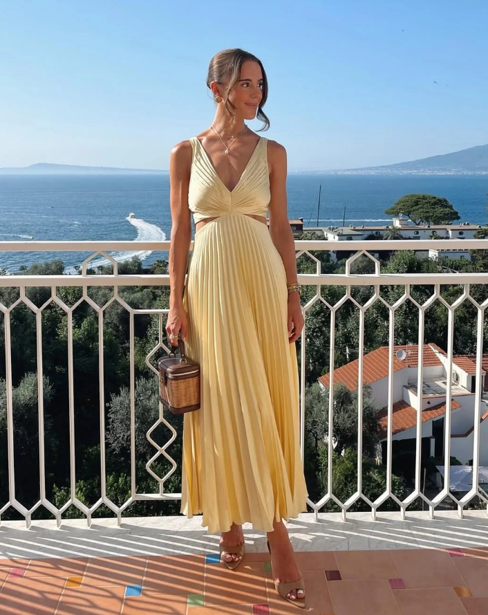 Liora | Robe Longue Fluide Et Romantique Pour Une Allure Divine