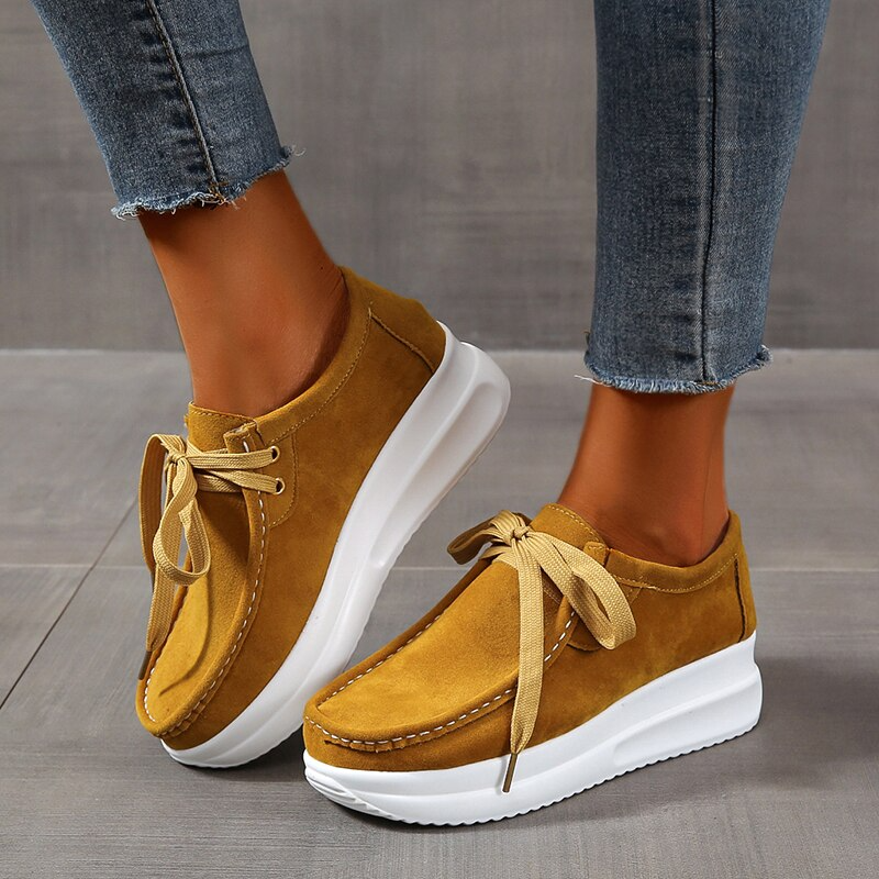 Pauline | Chaussures Orthopédiques Élégantes En Daim