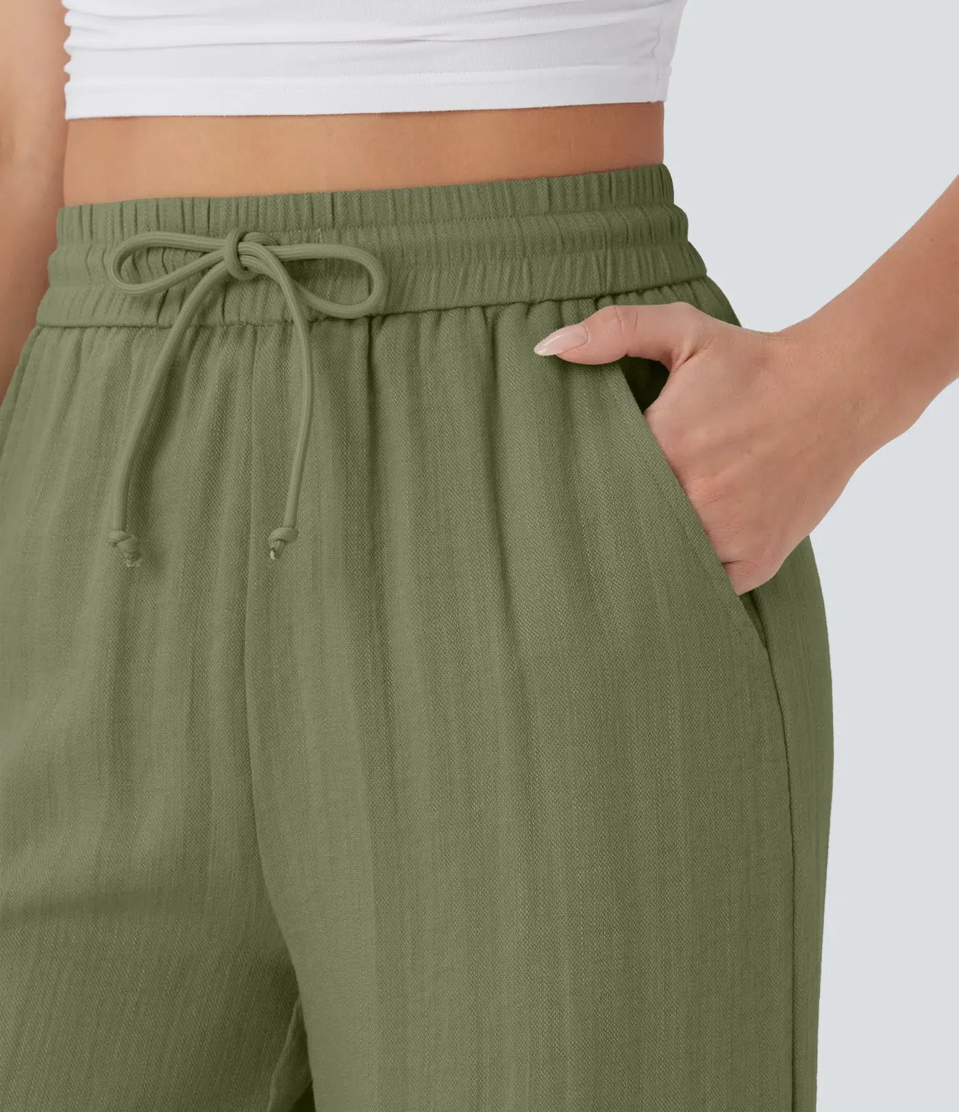 Lisa | Pantalon En Lin Léger Et Élégant