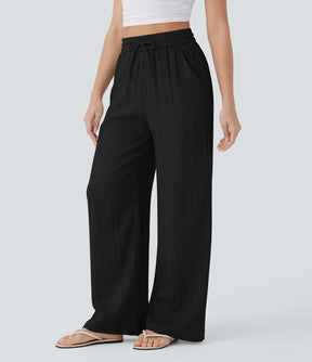 Lisa | Pantalon En Lin Léger Et Élégant