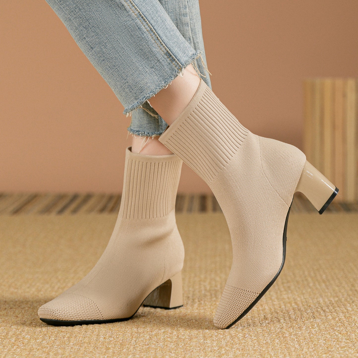 Sovana – Bottes Tricotées Chunky