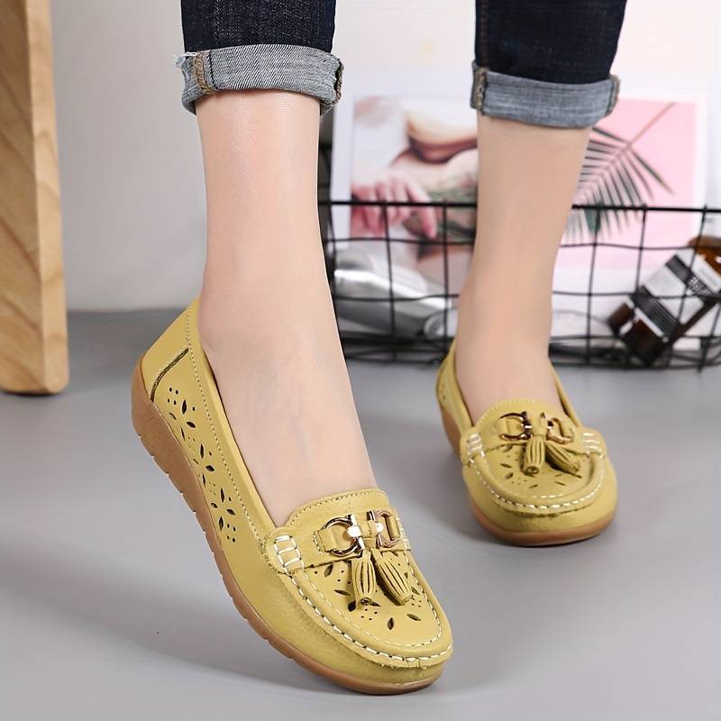 Mocassins Respirants À Enfiler Pour Femme