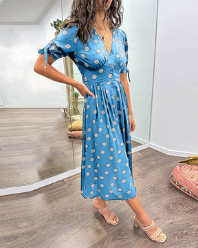 Mariz | Robe À Pois Élégante Et Féminine