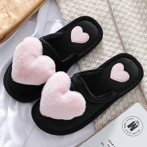 Chaussons d'Amour Cartoon Antidérapants - Piedis LTD Chaussons d'Amour Cartoon Antidérapants Bottines Piedis LTD Gris / 36-37 Piedis LTD Bottines