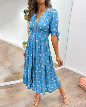Mariz | Robe À Pois Élégante Et Féminine