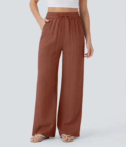 Lisa | Pantalon En Lin Léger Et Élégant