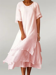 Isilde – Robe Longue Elégante En Coton