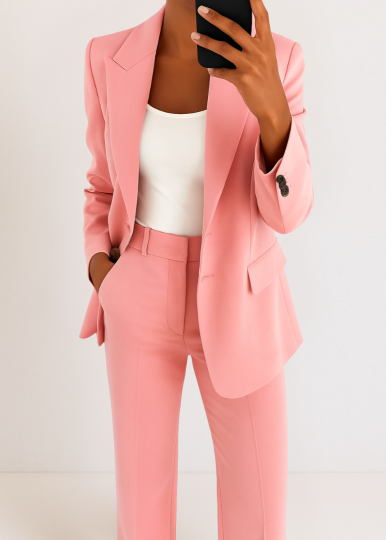 Céleste | Ensemble Pantalon Moderne Et Élégant