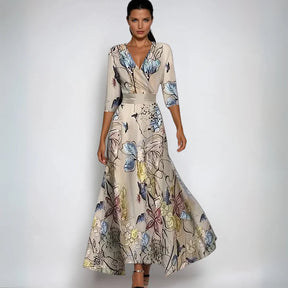 Lilian | Robe Fleurie Élégante