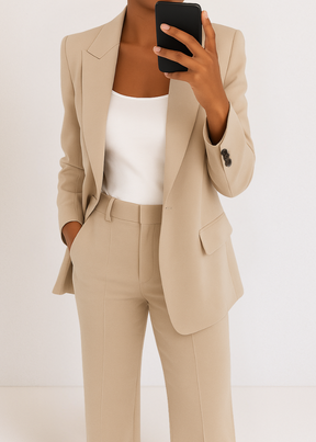 Céleste | Ensemble Pantalon Moderne Et Élégant
