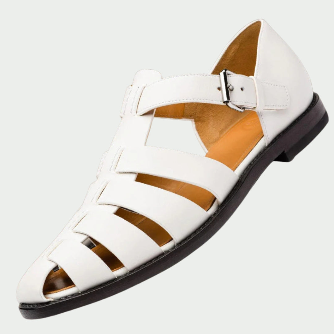 Jerone | Sandales Tressées En Cuir Pour Homme