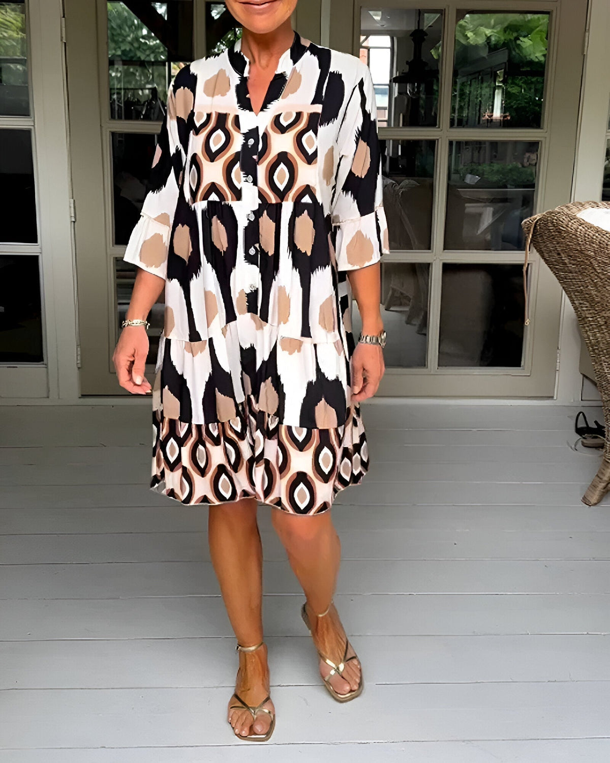 Lavira | Robe Midi Élégante Et Confortable