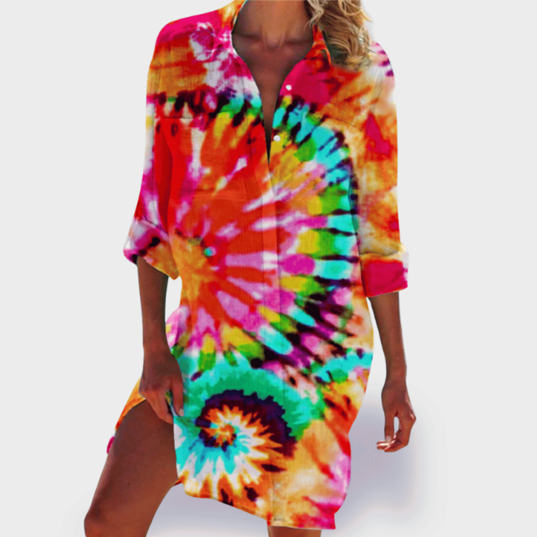 Léa | Robe D'Été Légère Et Colorée Pour Un Style Rayonnant