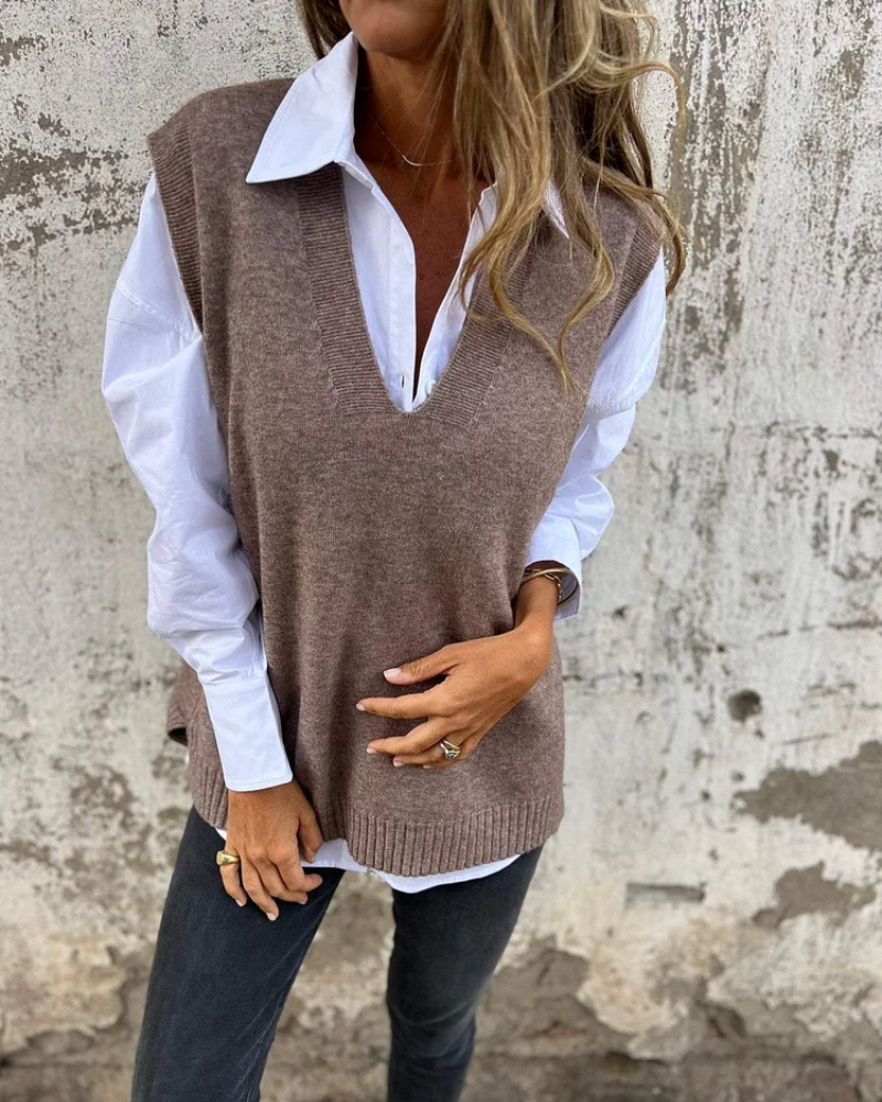 Nuss | Gilet En Maille Confortable