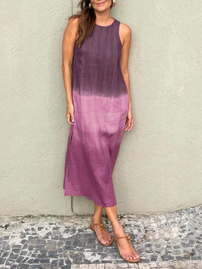 Mira | Robe Longue Imprimée Élégante Et Confortable