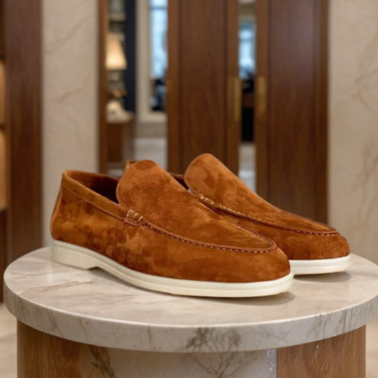 Mocassins En Daim | Élégants & Confortables