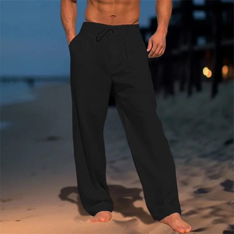 Gerald | Pantalon Décontracté Léger Pour Plage Et Détente