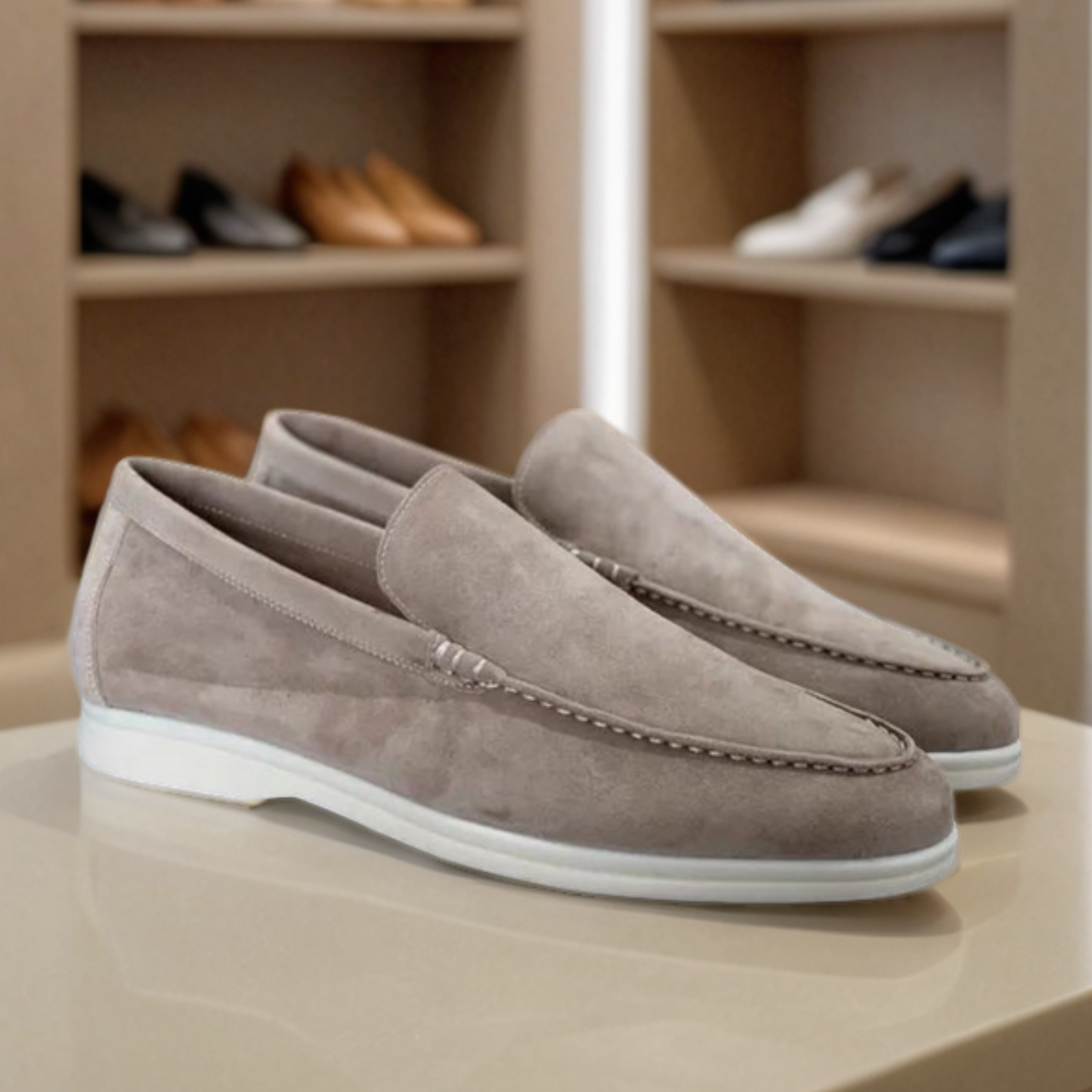 Mocassins En Daim | Élégants & Confortables