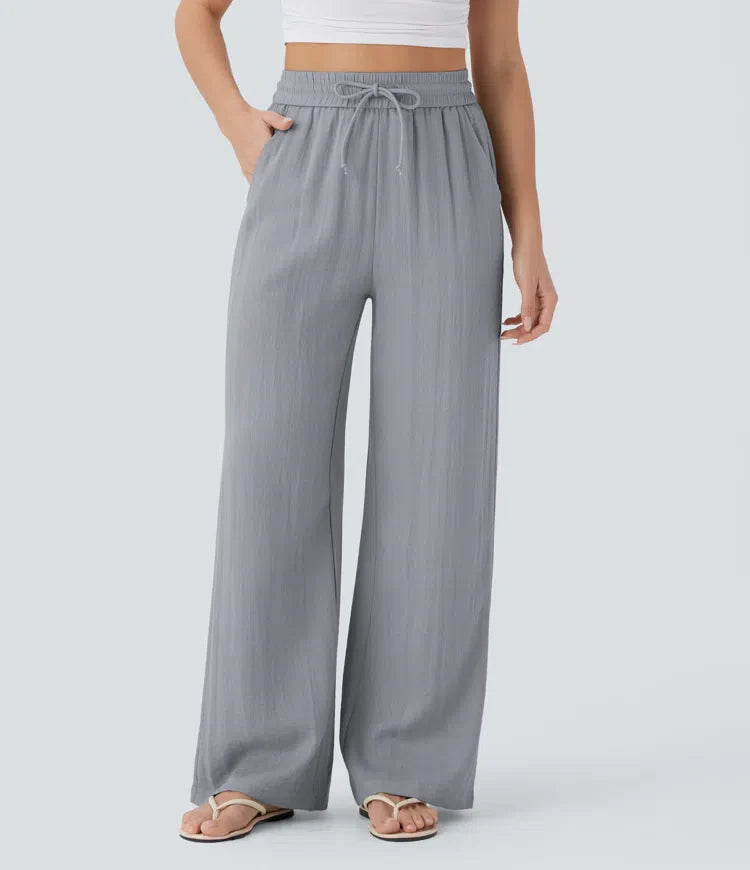 Lisa | Pantalon En Lin Léger Et Élégant