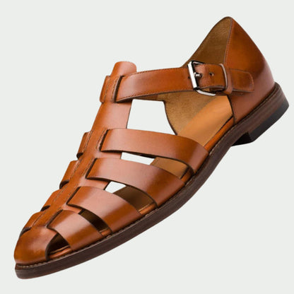 Jerone | Sandales Tressées En Cuir Pour Homme