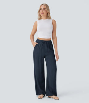 Lisa | Pantalon En Lin Léger Et Élégant