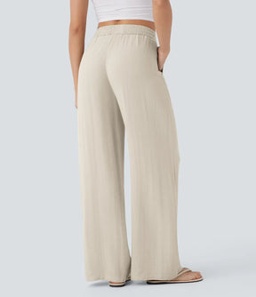 Lisa | Pantalon En Lin Léger Et Élégant